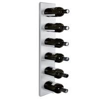 Product image for 'Wall mounting wine rack DALLAS powder coated metal'