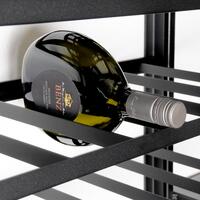 Product image for 'Wine rack BLACK PURE, Modell 11'