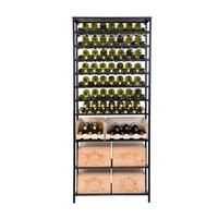 Product image for 'Wine rack BLACK PURE, Model 8'