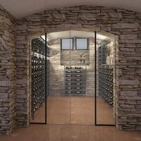 Product image for 'Metal Wine Rack BLACK PURE, Model 7'