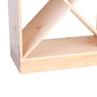 Product image for 'Wine rack 60 cm, plinth 60 cm width, untreated'