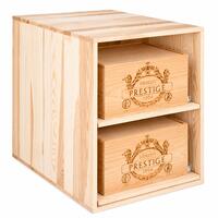 Product image for 'Wine Rack 60 cm, 2 sliding shelves, depth 60 cm'