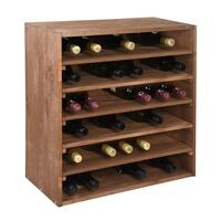 Product image for 'Wine rack 60 cm, module LINEA, brown'