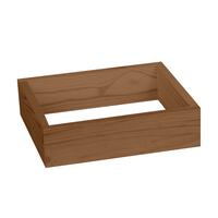 Product image for 'Plinth 30 cm width for VINVARIO 60 collection, brown-stained'