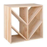 Product image for 'Wine rack 60 cm with diagonal compartments'