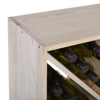 Product image for 'Wine rack 60 cm with diagonal compartments'