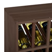Product image for 'Presentation module, brown stained'