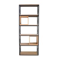 Product image for 'STYLE wine rack wood/metal mix without lighting'