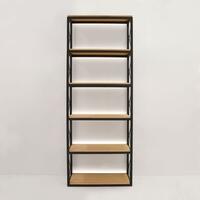 Product image for 'STYLE wine rack in wood/metal mix with lighting'
