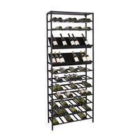 Product image for 'Metal Wine Rack BLACK PURE, Model 4'