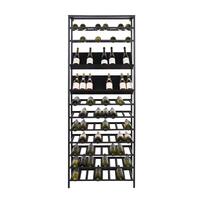 Product image for 'Metal Wine Rack BLACK PURE, Model 4'