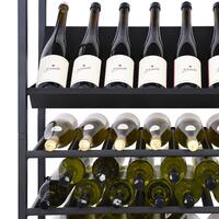 Product image for 'Metal Wine Rack BLACK PURE, Model 4'
