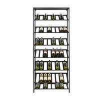 Product image for 'Metal Wine rack BLACK PURE, model 6'