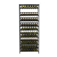 Product image for 'Metal Wine Rack BLACK PURE, Model 5'