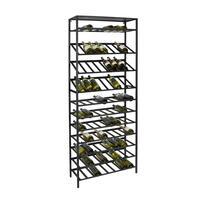 Product image for 'Metal Wine Rack BLACK PURE, Model 5'