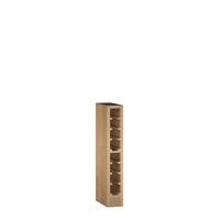 Product image for 'Wine rack PRESTIGE 13, brown stained oak'