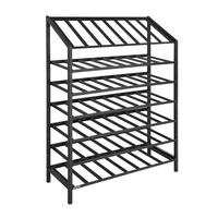 Product image for 'Metal Wine Rack Black Pure, model 16, low'