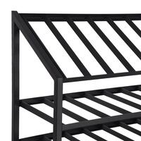 Product image for 'Metal Wine Rack Black Pure, model 16, low'