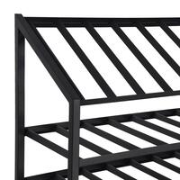 Product image for 'Metal Wine Rack Black Pure, model 16, low'
