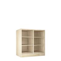 Product image for 'Prestige 20 with drawers f. wine boxes low, natural'