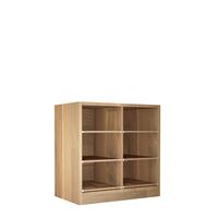 Product image for 'Prestige 20 with drawers f. wine boxes low, stained brown'