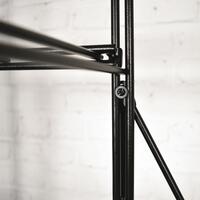 Product image for 'LA CAVE metal wine rack system with wooden frame, H170cm'