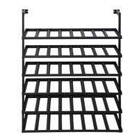 Product image for 'Metal wine rack BLACK PURE for wall mounting, H 100 cm'