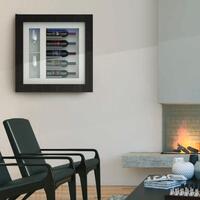 Product image for 'Climatised wall wine rack for 5 bottles, model 3'