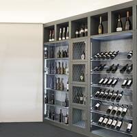 Product image for 'Wine rack system Piedmont, fir, anthracite'