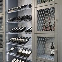 Product image for 'Wine rack system Piedmont, fir, anthracite'