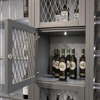 Product image for 'Wine rack system Piedmont, fir, anthracite'