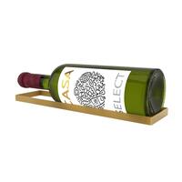 Product image for 'Wall mounted wine rack for 3 litre double magnum, gold'