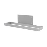 Product image for 'Wall mounted wine rack for 1 magnum bottle, silver'