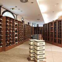 Product image for 'Wine rack system Piedmont, fir wood, walnut/ medium brown'