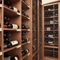 Product image for 'Wine rack system Piedmont, fir wood, walnut/ medium brown'