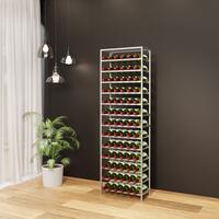 Product image for 'Metal Wine Rack System BLACK PURE in silver'