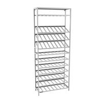 Product image for 'Metal Wine Rack BLACK PURE, Model 5, Silver'