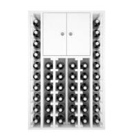 Product image for 'Provinalia model 6, pine, white lacquered'