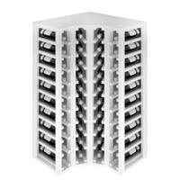 Product image for 'Provinalia model 9, pine, white lacquered'