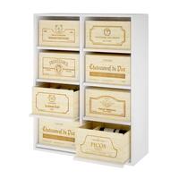 Product image for 'Provinalia model 15, pine, stained white'