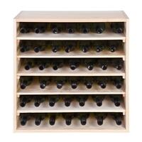 Product image for 'Wine rack 60 cm, module LINEA, untreated pine'