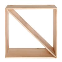 Product image for 'Wine Rack 60 cm, Basic, untreated pine'