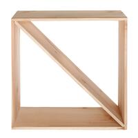 Product image for 'Wine Rack 60 cm, Basic, untreated pine'
