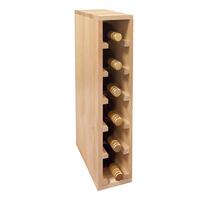 Product image for 'Wine rack 60 cm, narrow module for 6 bottles, natural'