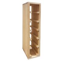 Product image for 'Wine rack 60 cm, narrow module for 6 bottles, natural'