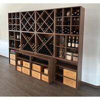 Product image for 'Wine rack system CAVEPRO in walnut'