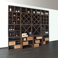 Product image for 'Wine rack system CAVEPRO in walnut'