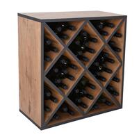 Product image for 'Module diamond-shaped inserts country oak/anthracite edge'