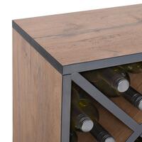 Product image for 'Module diamond-shaped inserts country oak/anthracite edge'