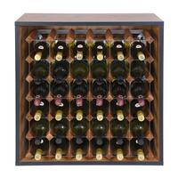 Product image for 'Rack module for 36 bottles, country oak with anthracite edge'